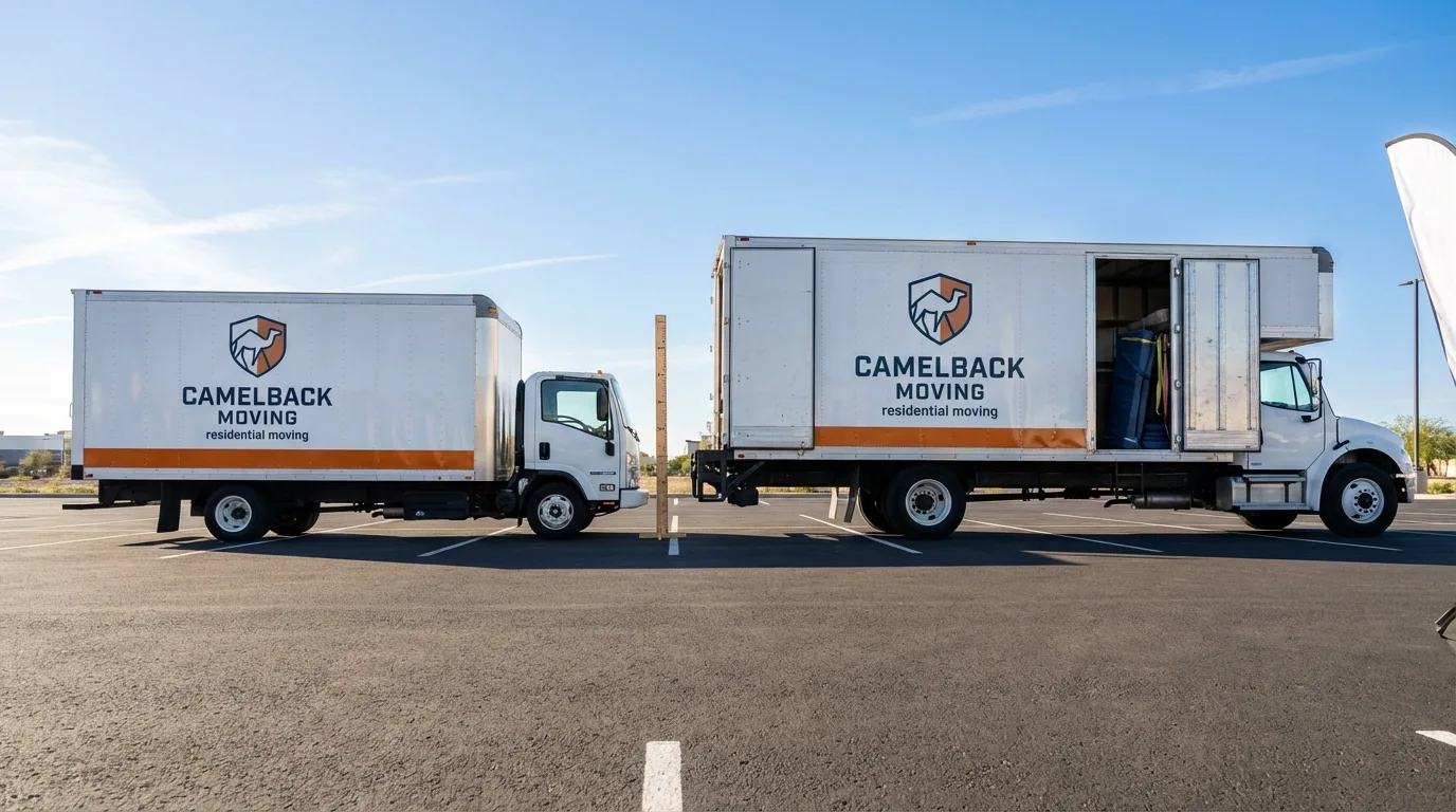 Moving truck size capacity guide in Wetumpka